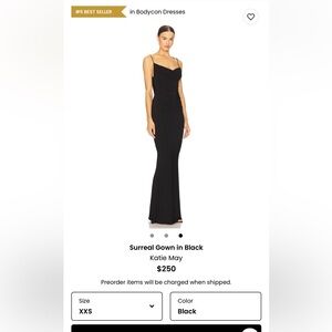 Katie May Black Formal Dress - Revolve